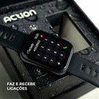 ACTION WEARZONE | Smartwatch Esportivo | A PROVA D'ÁGUA, GPS integrado e 7 Dias de Bateria
