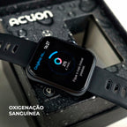 ACTION WEARZONE | Smartwatch Esportivo | A PROVA D'ÁGUA, GPS integrado e 7 Dias de Bateria
