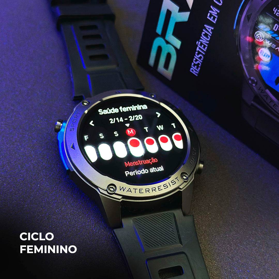 BRAVE | GPS | 5ATM Aprova de água do mar | Resistência IP69k