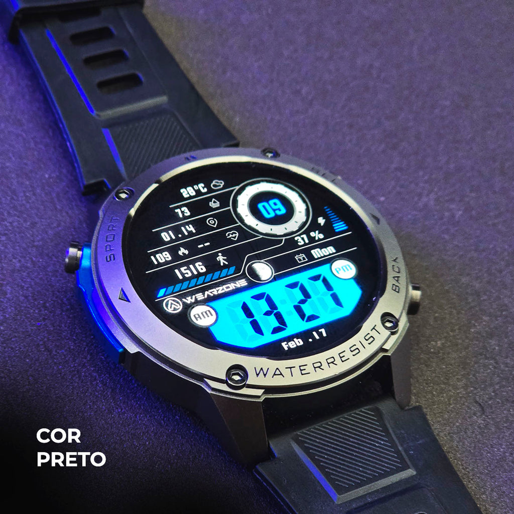 BRAVE | GPS | 5ATM Aprova de água do mar | Resistência IP69k