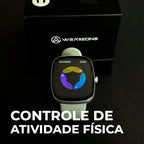 EASY | Smartwatch Inteligente | À Prova D'Água 1ATM | Bateria 7 Dias | Faz e Recebe Ligações