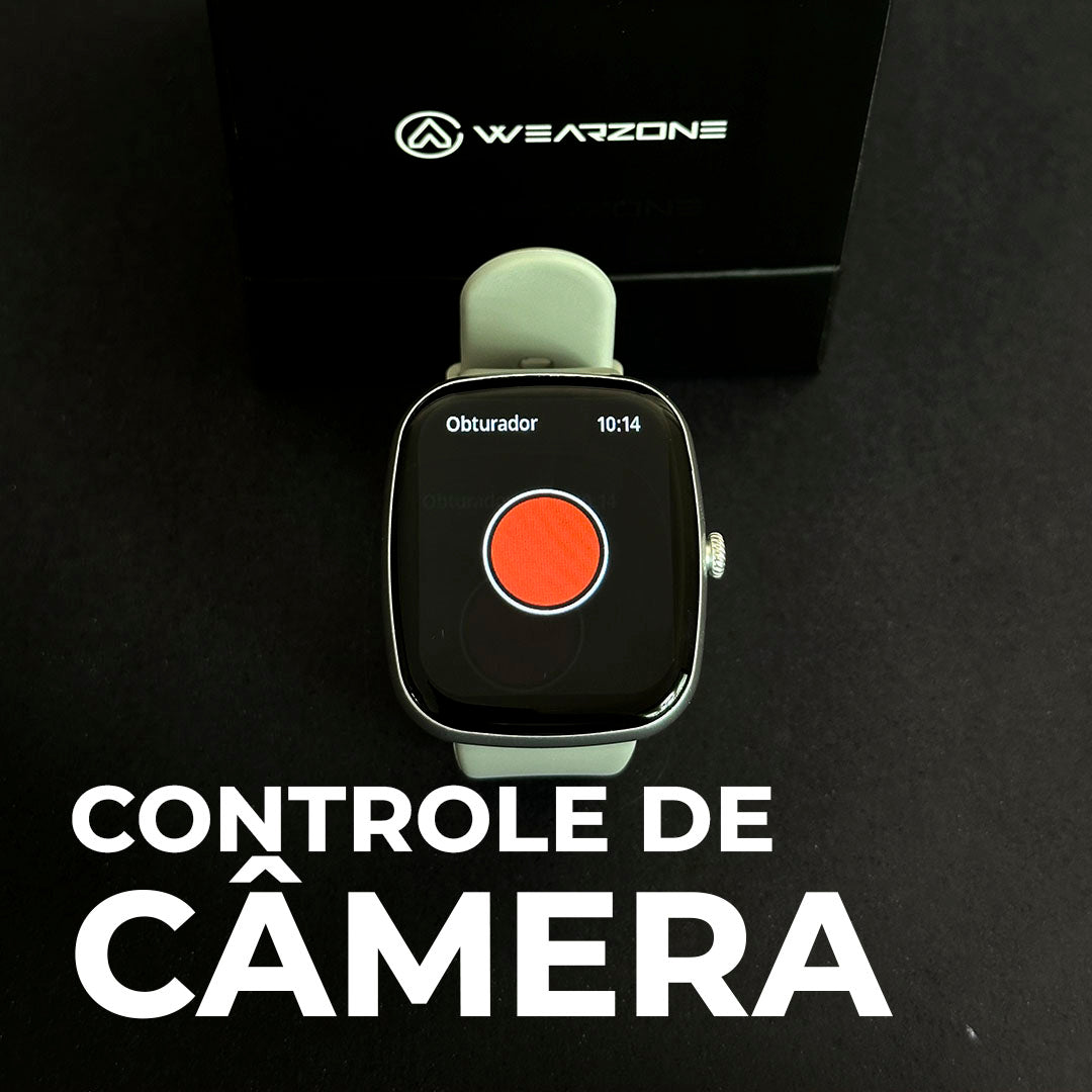 EASY | Smartwatch Inteligente | À Prova D'Água 1ATM | Bateria 7 Dias | Faz e Recebe Ligações