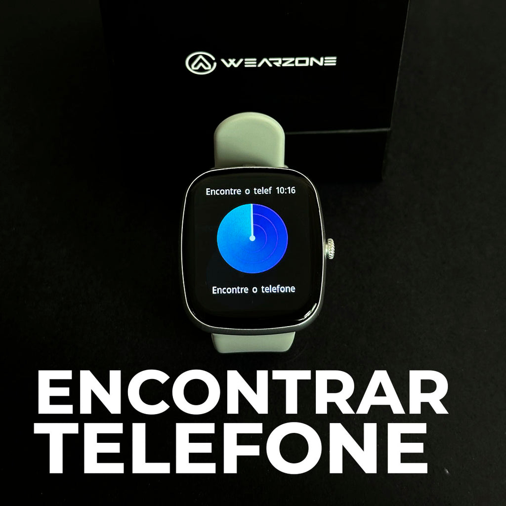 EASY | Smartwatch Inteligente | À Prova D'Água 1ATM | Bateria 7 Dias | Faz e Recebe Ligações