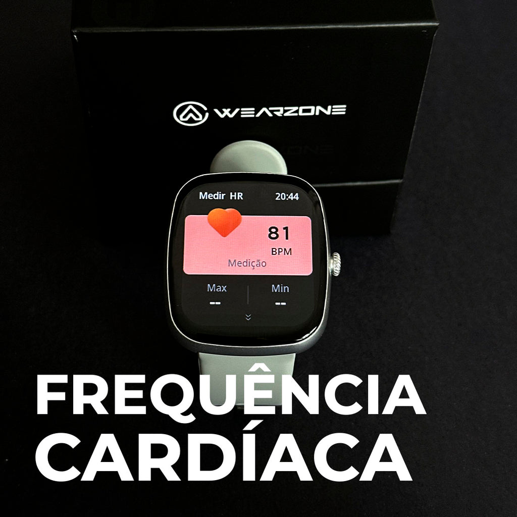 EASY | Smartwatch Inteligente | À Prova D'Água 1ATM | Bateria 7 Dias | Faz e Recebe Ligações