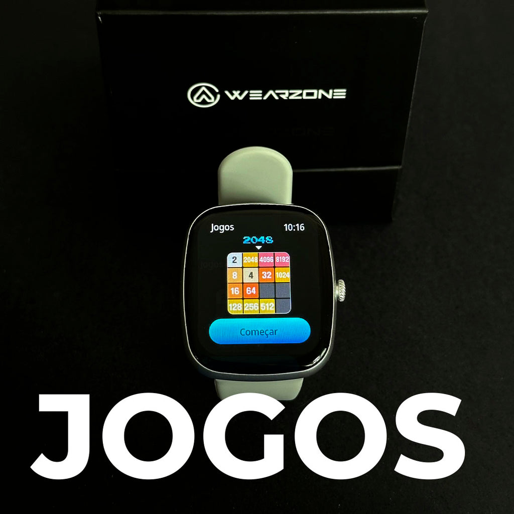 EASY | Smartwatch Inteligente | À Prova D'Água 1ATM | Bateria 7 Dias | Faz e Recebe Ligações