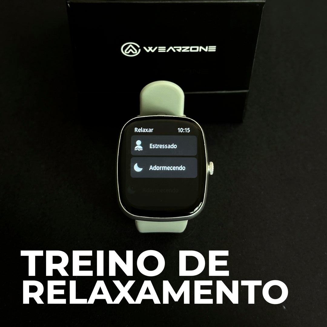 EASY | Smartwatch Inteligente | À Prova D'Água 1ATM | Bateria 7 Dias | Faz e Recebe Ligações