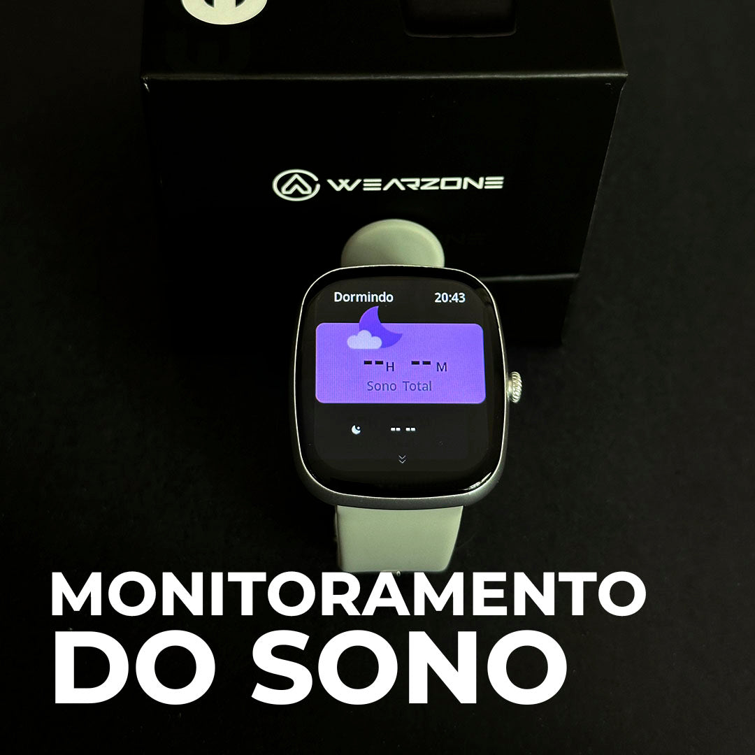 EASY | Smartwatch Inteligente | À Prova D'Água 1ATM | Bateria 7 Dias | Faz e Recebe Ligações