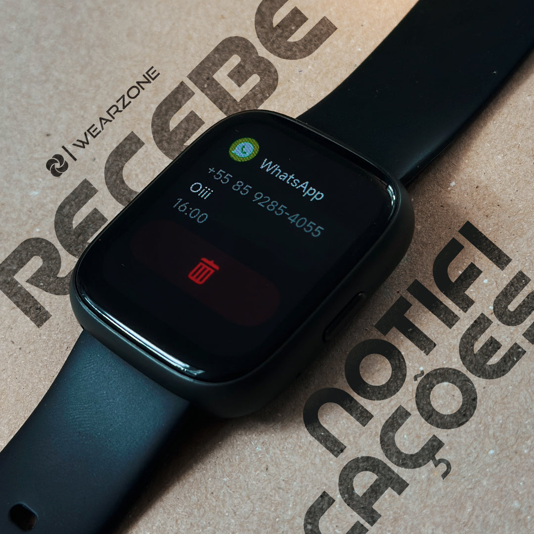 PULSE | Smartwatch com Alexa Integrada | À Prova D'Água 3ATM | Bateria 7 Dias | Faz e Recebe Ligações