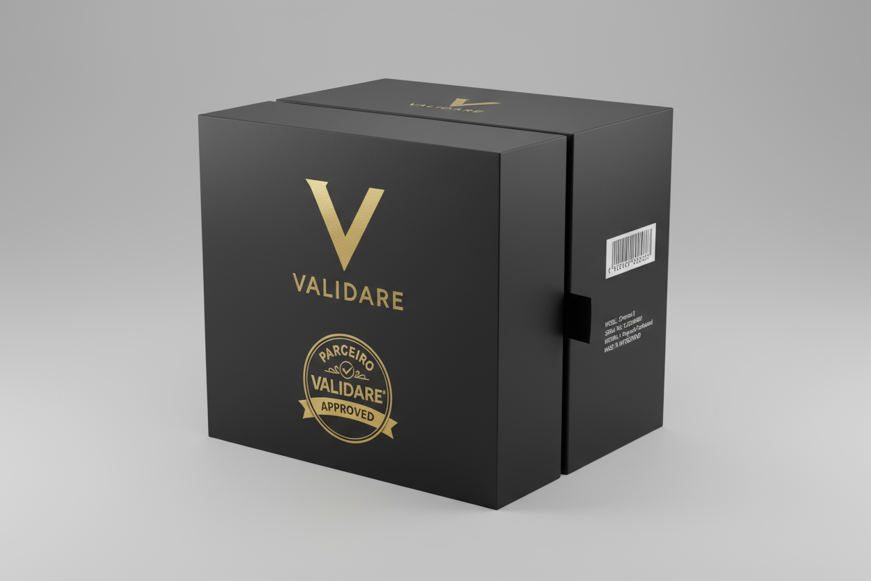 Caixa VALIDARE com Logo