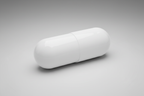 gere uma imagem de capsula tipo de remédio   toda branca 