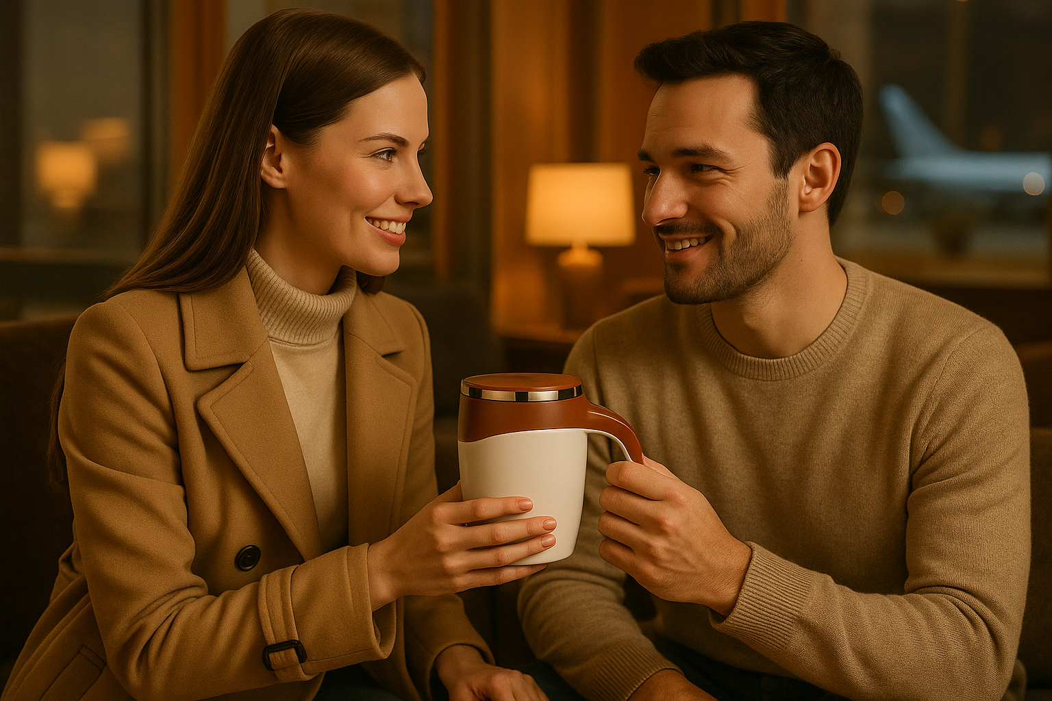 Sua Atriz Oferecendo Café