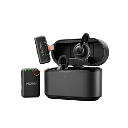 LARK M2 | Microfone de Lapela Sem Fio | Redução de Ruído AI | Bluetooth | Gravação Profissional